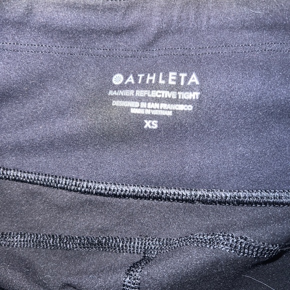 Athleta Ranier Leggings Reflective Leopard XS - Picture 4 of 4